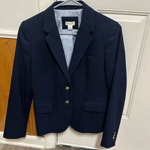 Jcrew Blazer/Navy Size 6 with gold buttons